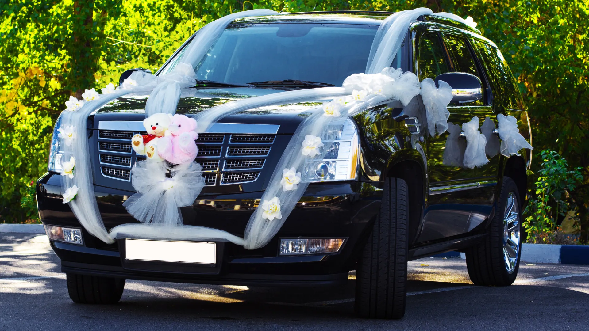 Drive safely to a dream wedding